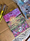 6x8in He Left The 99. Original Painted Canvas Artwork.