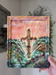 9.5x11in. The Word Of God Will Stand Forever. Print Inside Original Painted Frame.