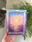Today, You Will Be With Me In Paradise. Print Inside Hand Painted Frame.