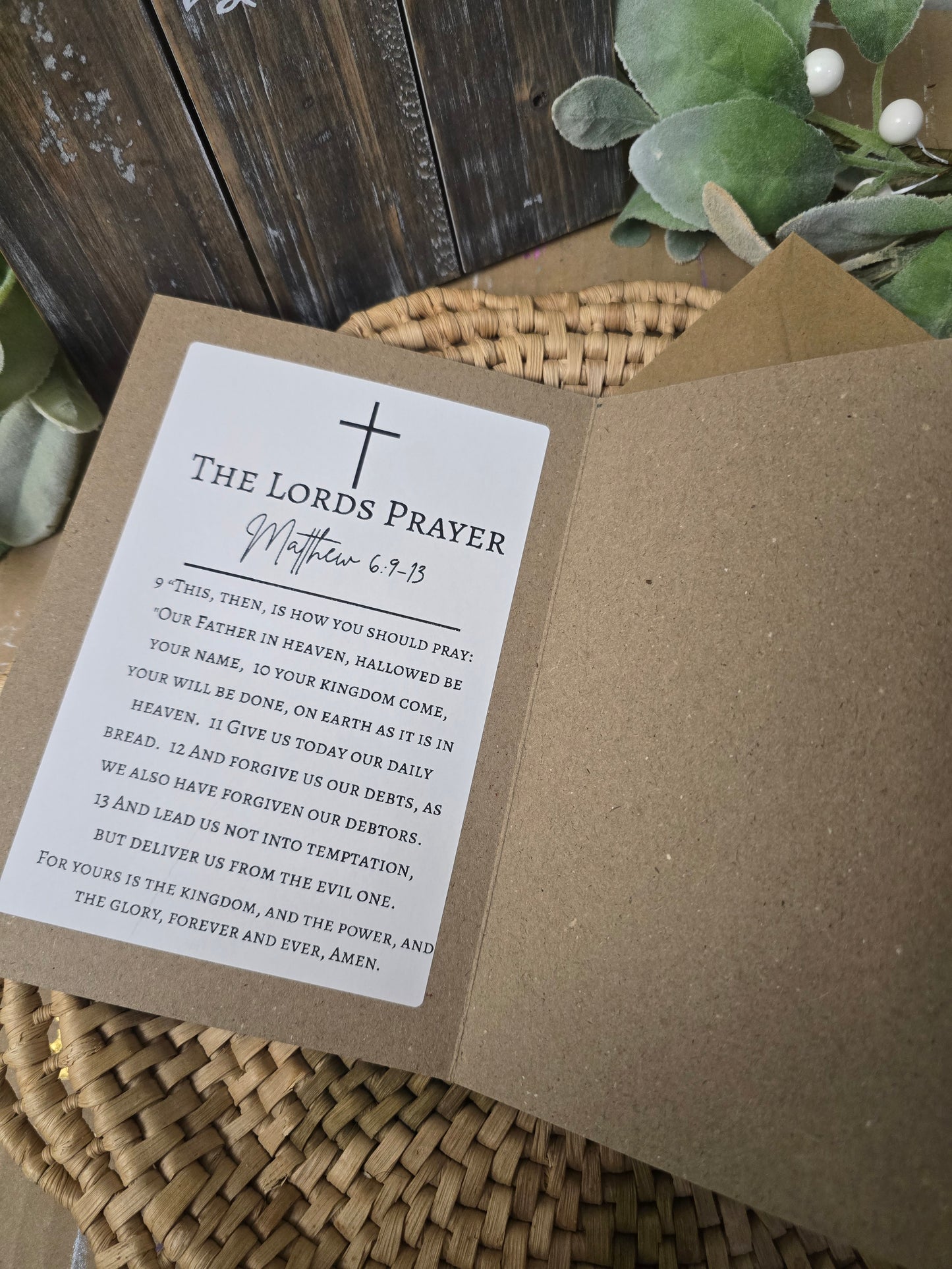 He Left The 99. Handmade Artwork Greeting Card