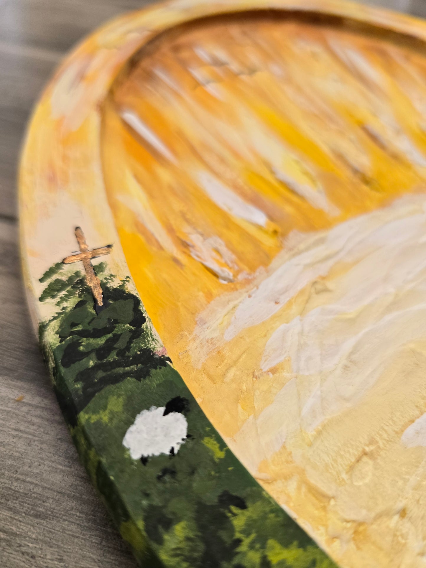 The Lord is My Shepherd Original Painting.