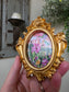 I Am With You Always. Textured Print Mini Ornate Frame Magnet.