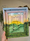 Jesus Is The Way. Print Inside Painted Frame.