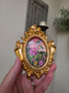 I Am With You Always. Textured Print Mini Ornate Frame Magnet.
