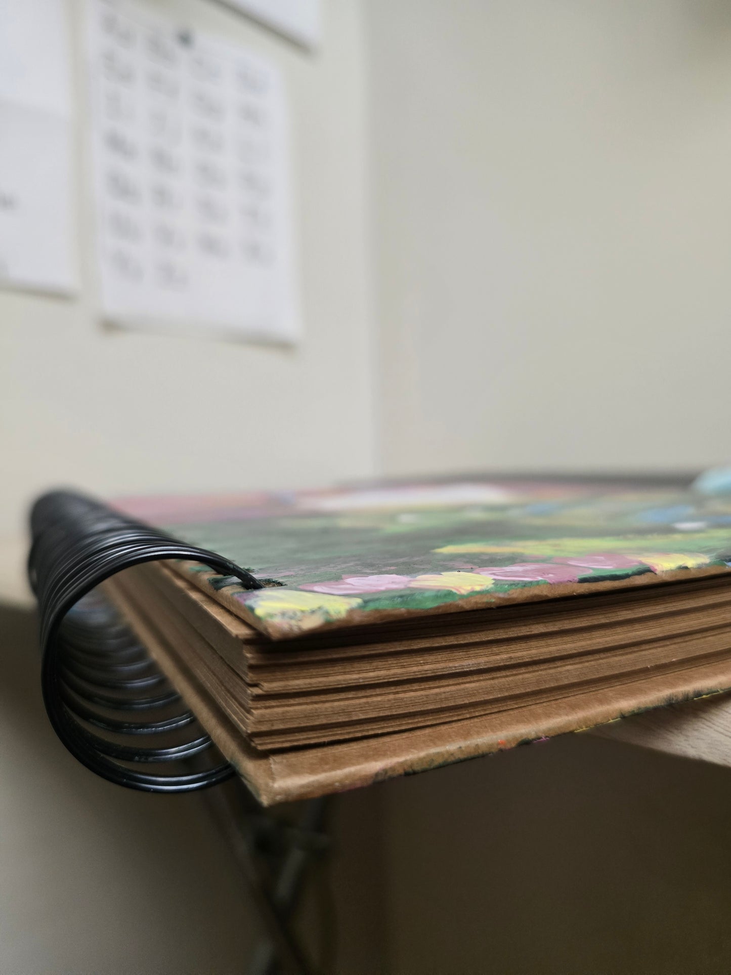 9.5x12in Hardcover Custom Hand Painted Photo Album/Scrapbook/Journal