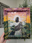 11x13in God's Creation. Print Inside Original Painted Frame.