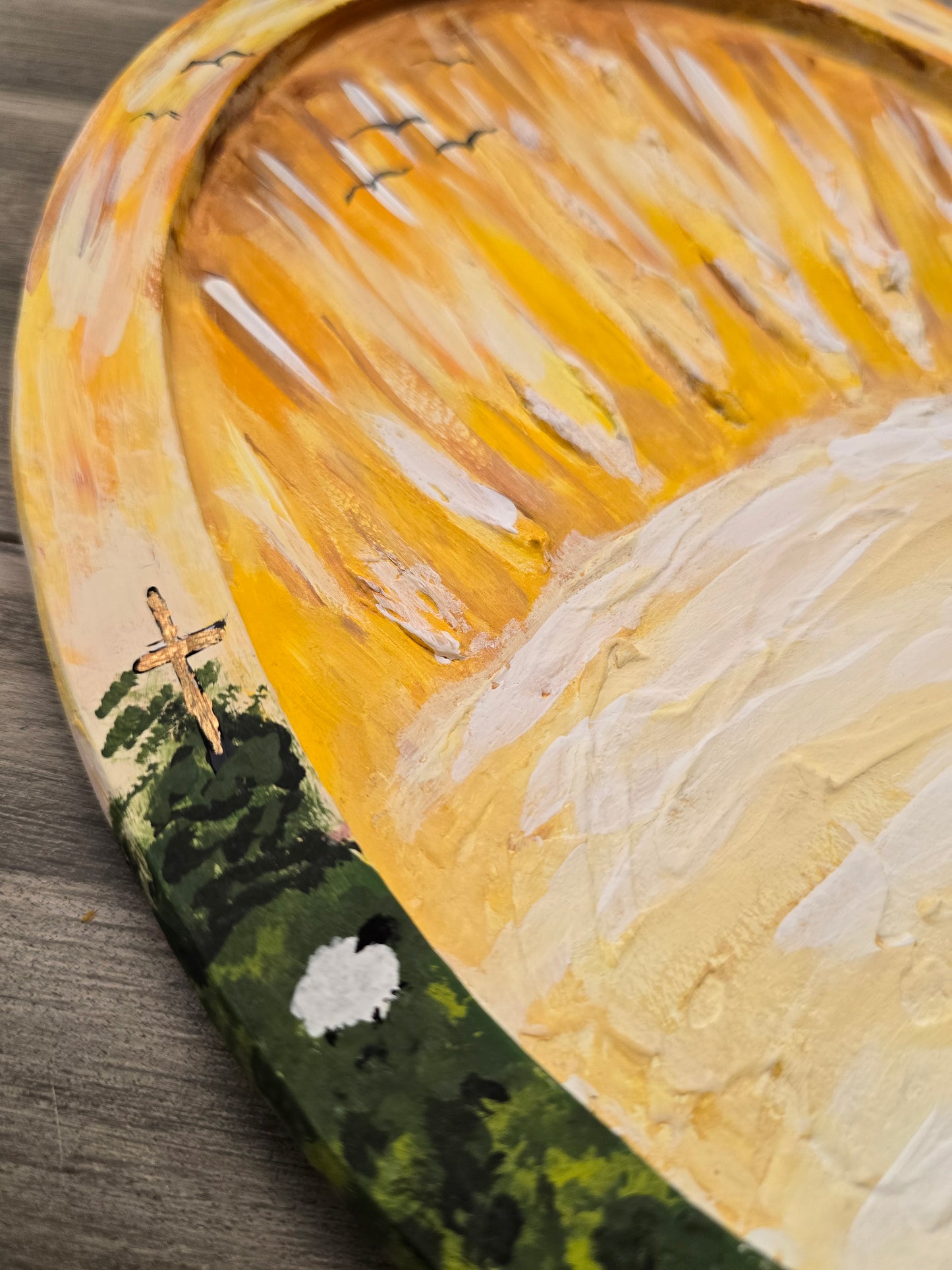 The Lord is My Shepherd Original Painting.