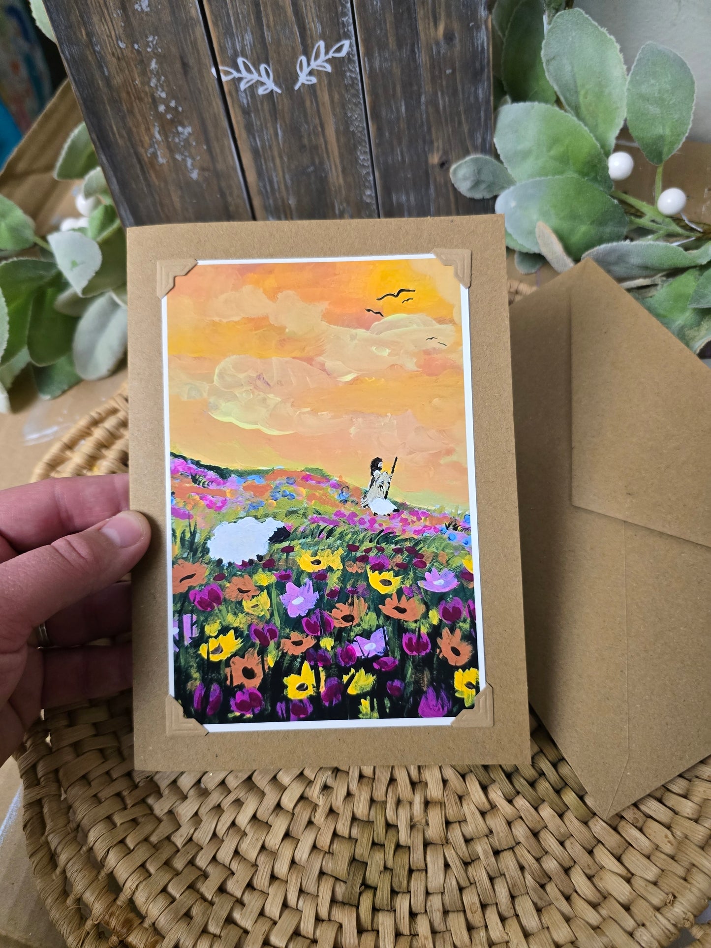 This is The Way. Handmade Artwork Greeting Card