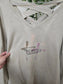 Size Med/Large Womans. Pray About It As Much as You Think About It. Lightweight Longsleeve/Sweater.