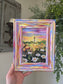Be Transformed. Print Inside Handmade Painted Frame.