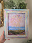 He Will Wipe Every Tear. Print Inside Hand Painted Frame.