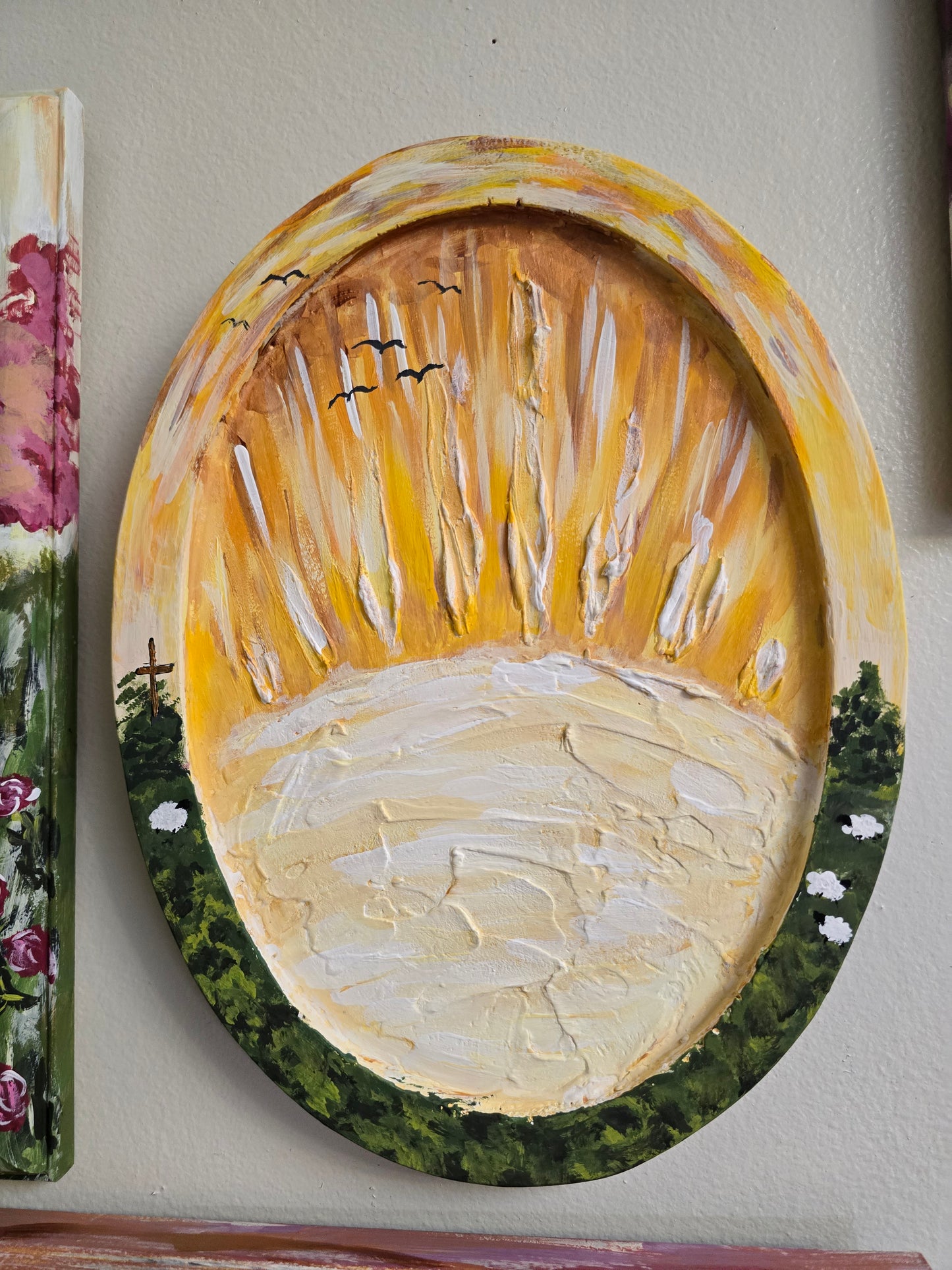 The Lord is My Shepherd Original Painting.