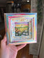 Be Transformed. Print Inside Handmade Painted Frame.