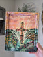 9.5x11in. The Word Of God Will Stand Forever. Print Inside Original Painted Frame.