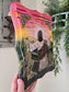 In The Beginning, God Created The Heavens and The Earth. Wooden Texturized Print . (Read Description)