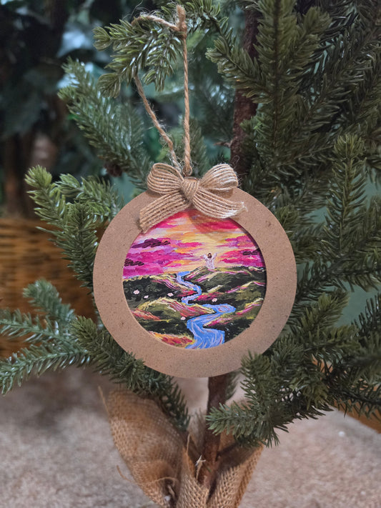 Living Waters. Artwork Ornament.