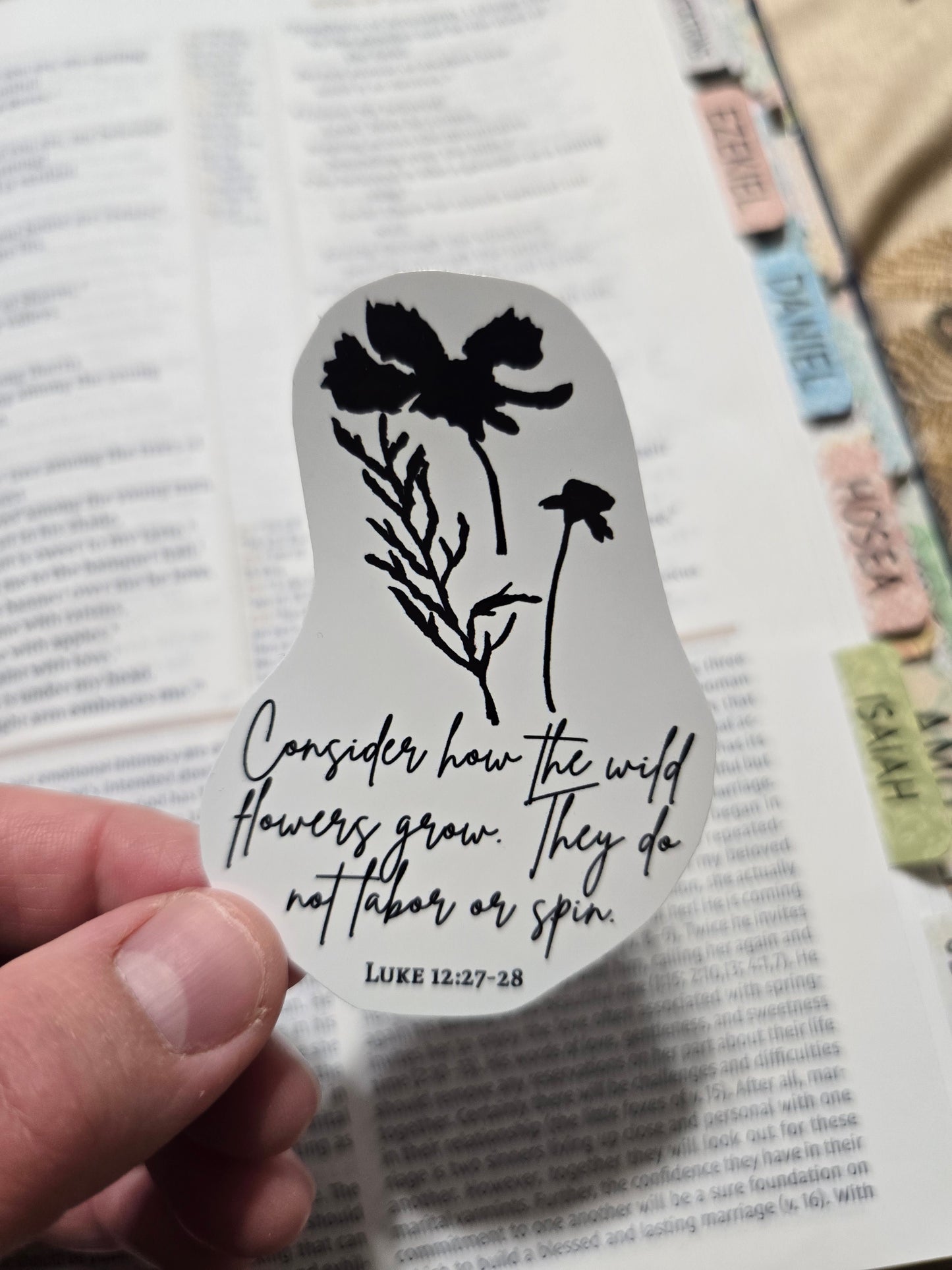 Rejoice Always. Artwork Vinyl Waterproof Sticker.