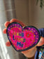 Jesus Loves Me Heart Keychain. Hand Drawn By Brantley.