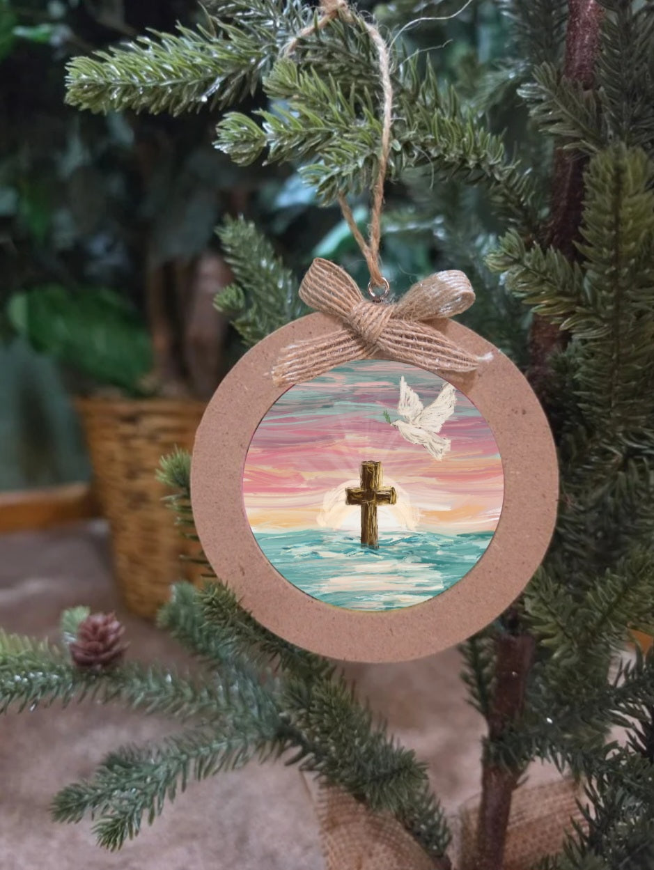 New Beginnings. Artwork Ornament.