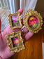 3 Piece Mini Framed Artwork Magnet Set.