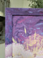 14x17in. He Is Coming Back. Original Painted Canvas Artwork.