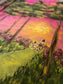 14x17in. He Will Never Leave You. Original Painted Canvas Artwork.