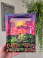 The Light Will Prevail. Print Inside Original Hand Painted Wooden Frame.
