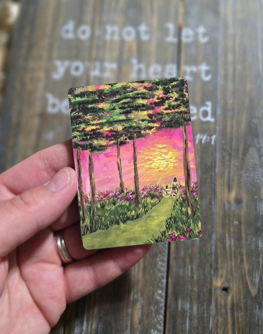Miniature Artwork Magnet