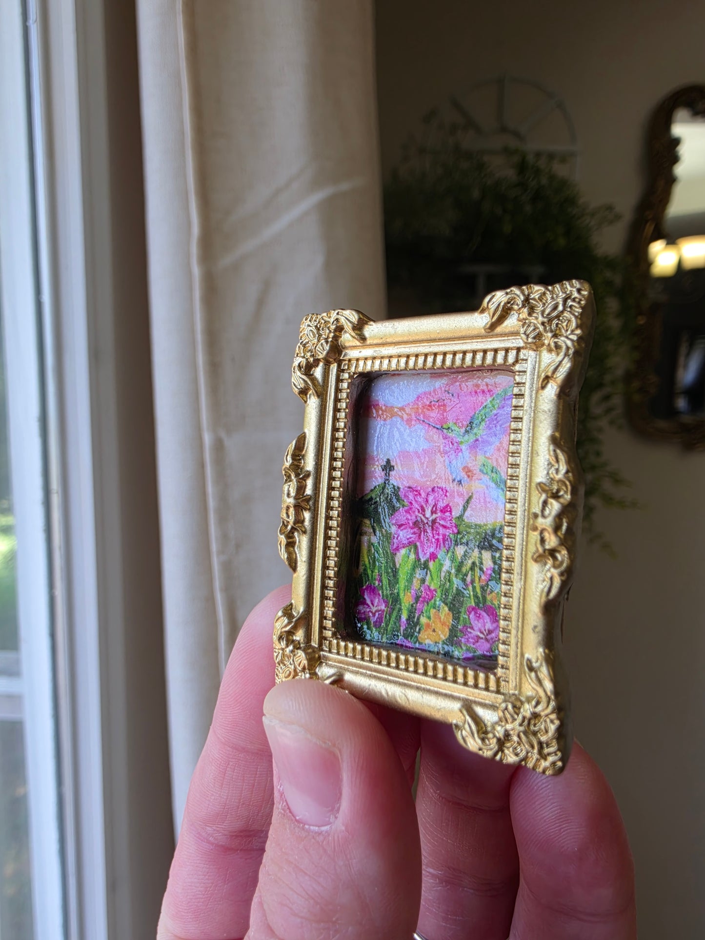 3 Piece Mini Framed Artwork Magnet Set.