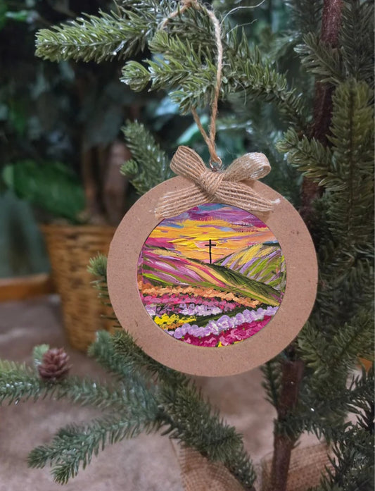 Come Near To God. He Will Come Near To You. Artwork Ornament.