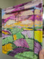 11x13in. Arise and Shine. Isaiah 60:1. Original Artwork Panel Canvas Inside Painted Wooden Frame.