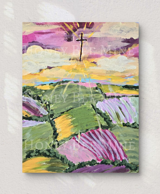 Arise and Shine. Satin Art Print.