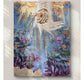 Mini Golden Painted Framed, Textured Artwork Magnet. READ DESCRIPTION.