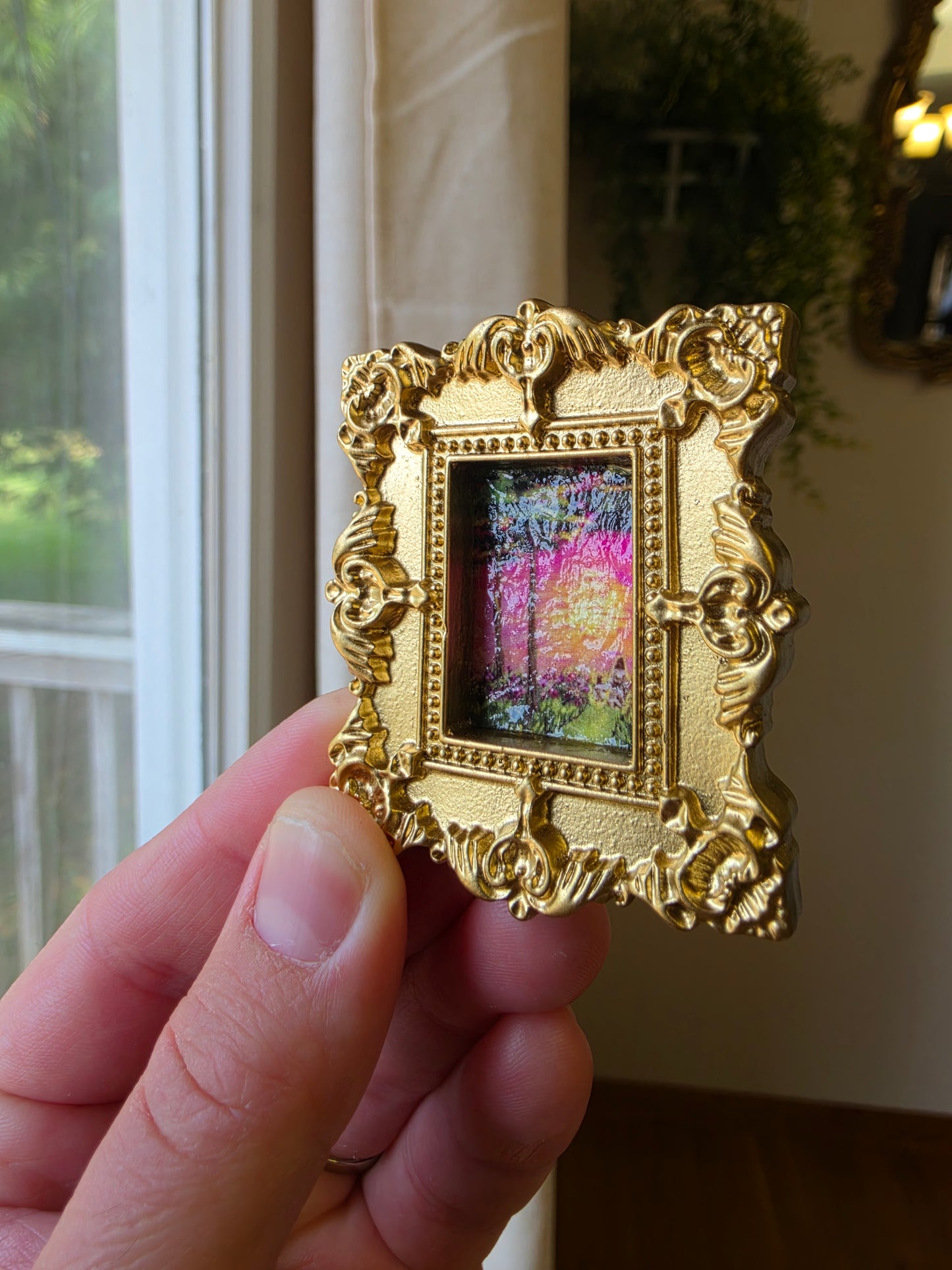 3 Piece Mini Framed Artwork Magnet Set.