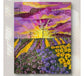 Mini Golden Painted Framed, Textured Artwork Magnet. READ DESCRIPTION.