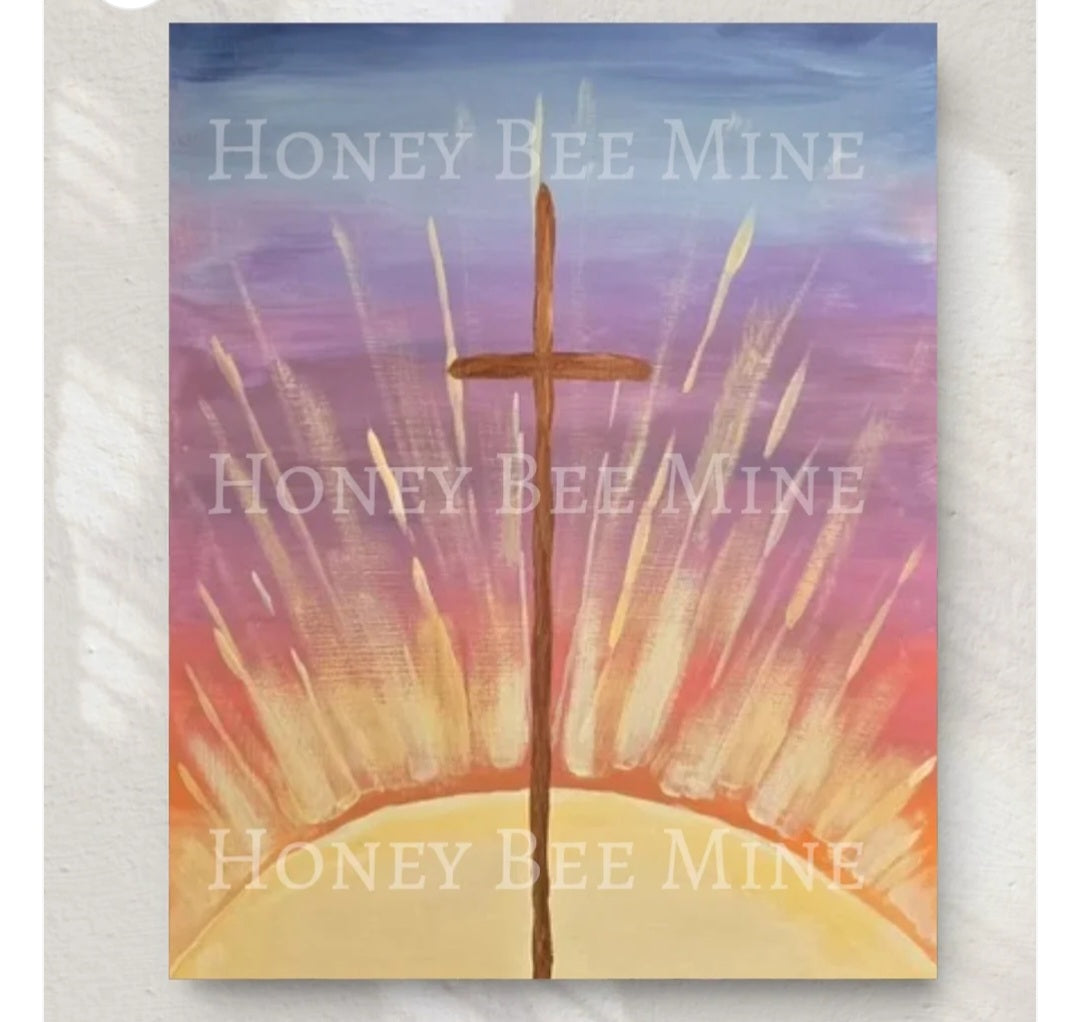 Mini Golden Painted Framed, Textured Artwork Magnet. READ DESCRIPTION.