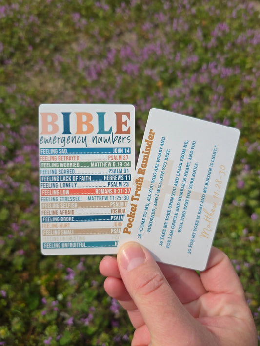 Pocket Reminder Card Honey Bee Mine