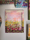 9.5x11.5in The Peace Of God. Print Inside Original Painted Frame.