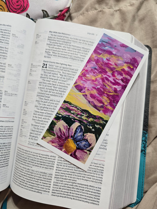 A Glorious Day. Bookmark.