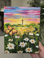 Be Transformed by The Renewing Of Your Mind. Original Painting.