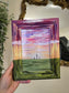From Sunrise To Sunset His Name is To Be Praised. Print Inside Original Painted Frame.