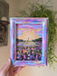 The Old Has Gone, The New Is Here. Print Inside Handmade Frame.