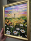 Be Transformed by The Renewing Of Your Mind. Canvas Inside Golden Painted Frame. (Read Description)