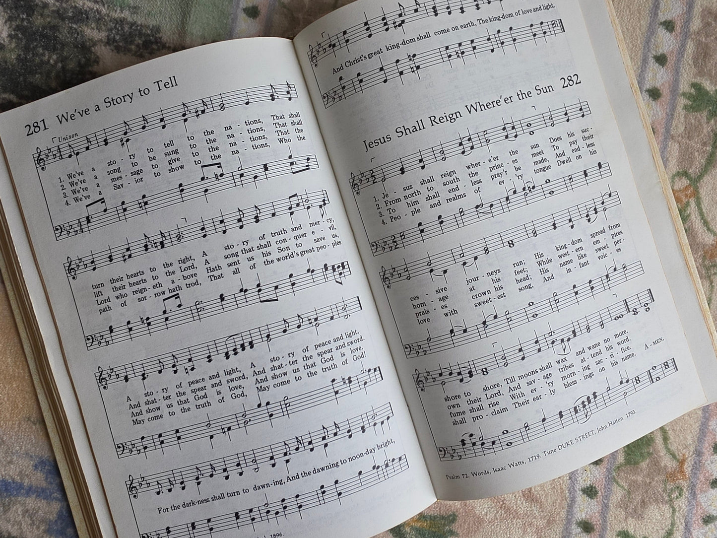 Be Transformed. Art Print Baptist Hymnal.