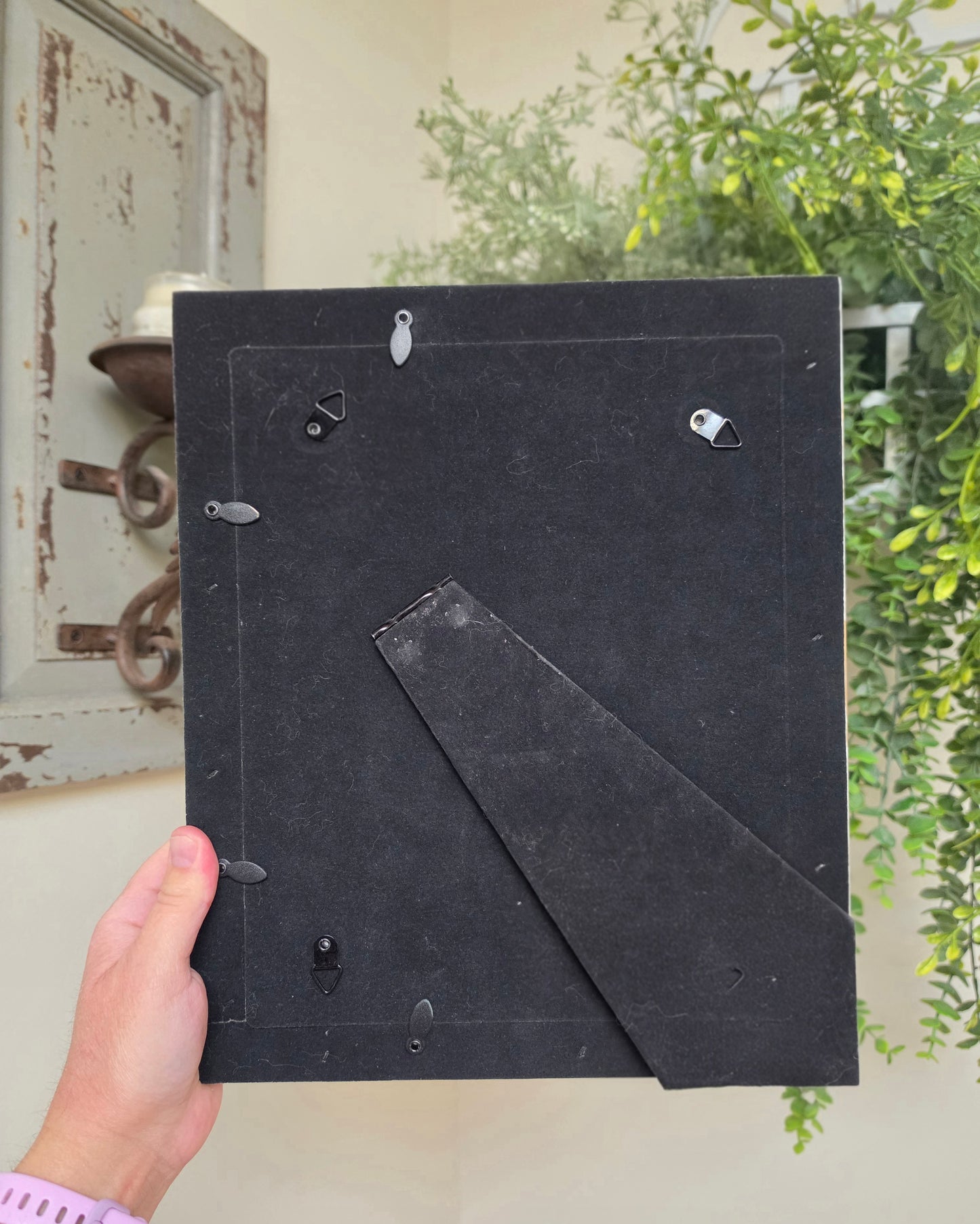 Set Your Mind On Things Above. Print Inside Handmade Frame.