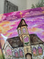 9.5x11.5in But Thanks Be To God. Print Inside Original Painted Frame.