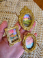 3 Piece Mini Framed Artwork Magnet Set.