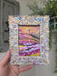 Come Near To God. He Will Come Near To You. Print Inside Hand Painted Frame.