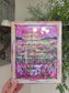 The Lord Is My Shepherd Hymn On HBM Artwork. Inside Hand Painted Frame.