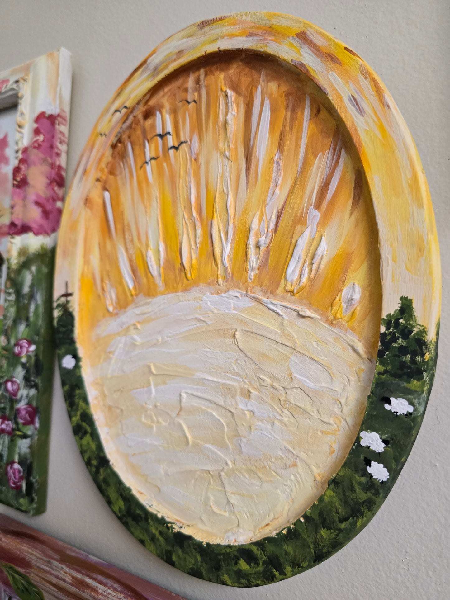 The Lord is My Shepherd Original Painting.